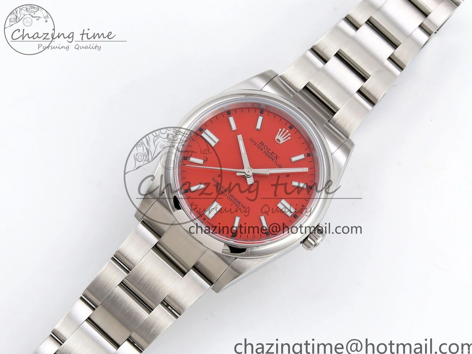 MiroTime 0513 WrinkleFree Oyster Perpetual 126000 36mm APF 1:1 Best Edition 904L Steel Red Dial VR 1422